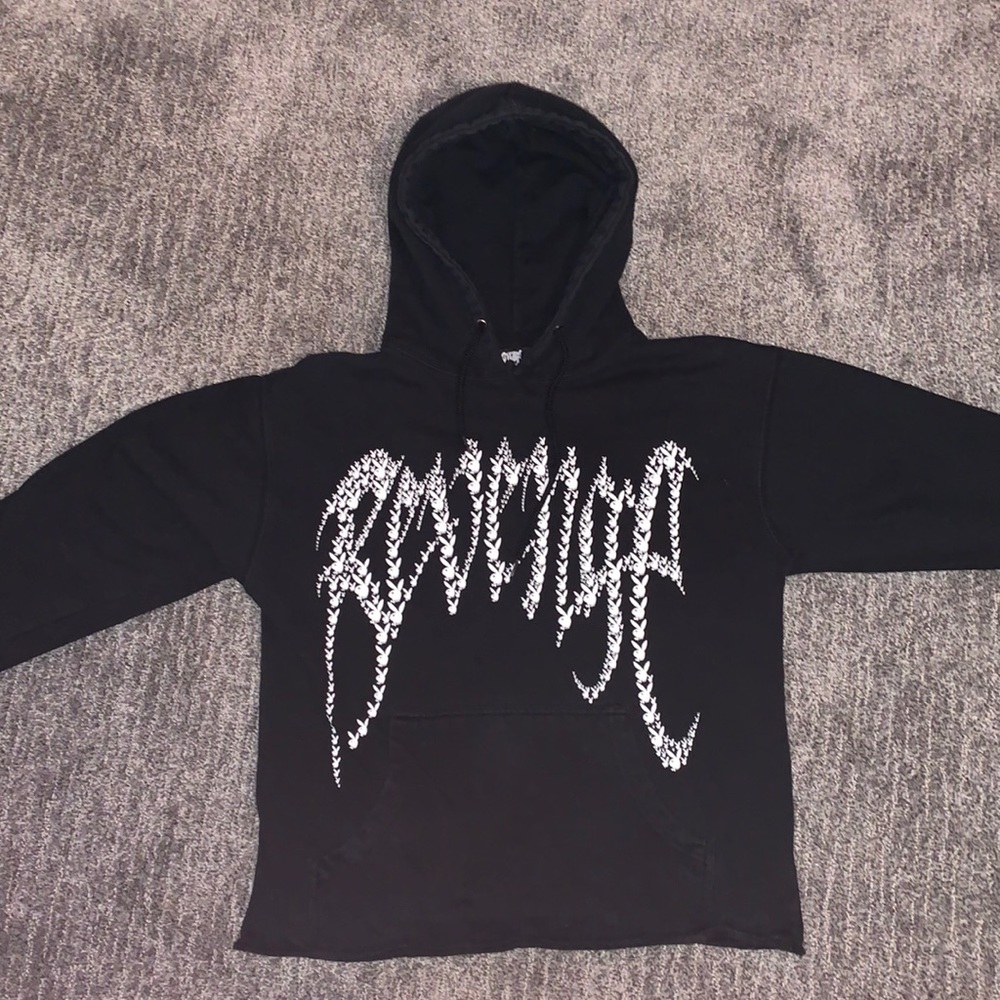 Revenge playboy hoodie size medium new condition Warren about 5-10 times
